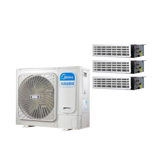 美的家用中央空调 MDS-H100W(E1)一拖三 变频 4匹